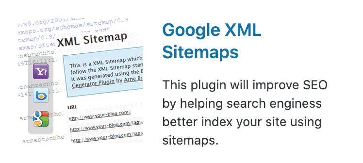 ④:Google XML Sitemaps(サイトマップ送信)